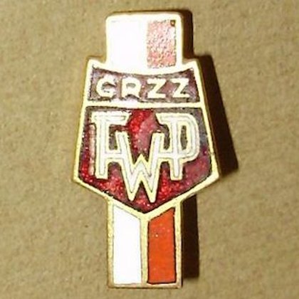 Польша Профсоюзы CRZZ FWP тяжёлый эмаль	60